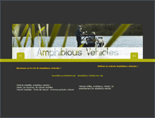 Tablet Screenshot of amphibiousvehicle.eu